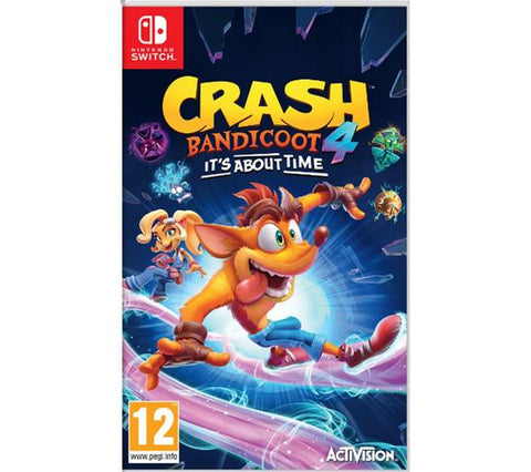 CRASH BANDICOOT 4 IT'S ABOUT TIME SWITCH