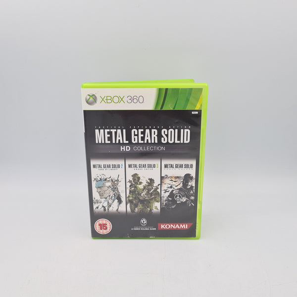 METAL GEAR SOLID HD COLLECTION XBOX 360