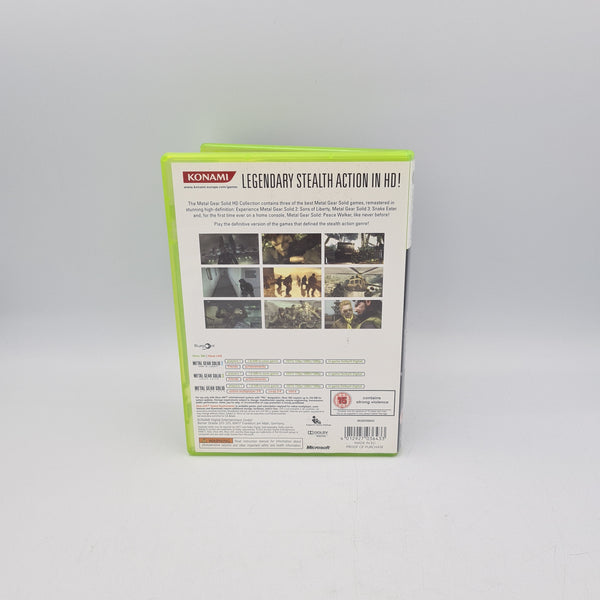 METAL GEAR SOLID HD COLLECTION XBOX 360