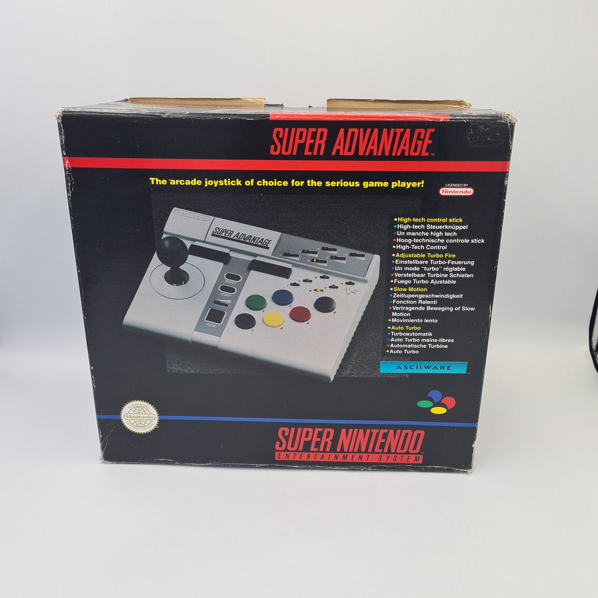 SUPER ADVANTAGE SNES CRAZY THUMBS