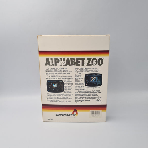 ALPHABET ZOO ATARI 400/800/XL/XE