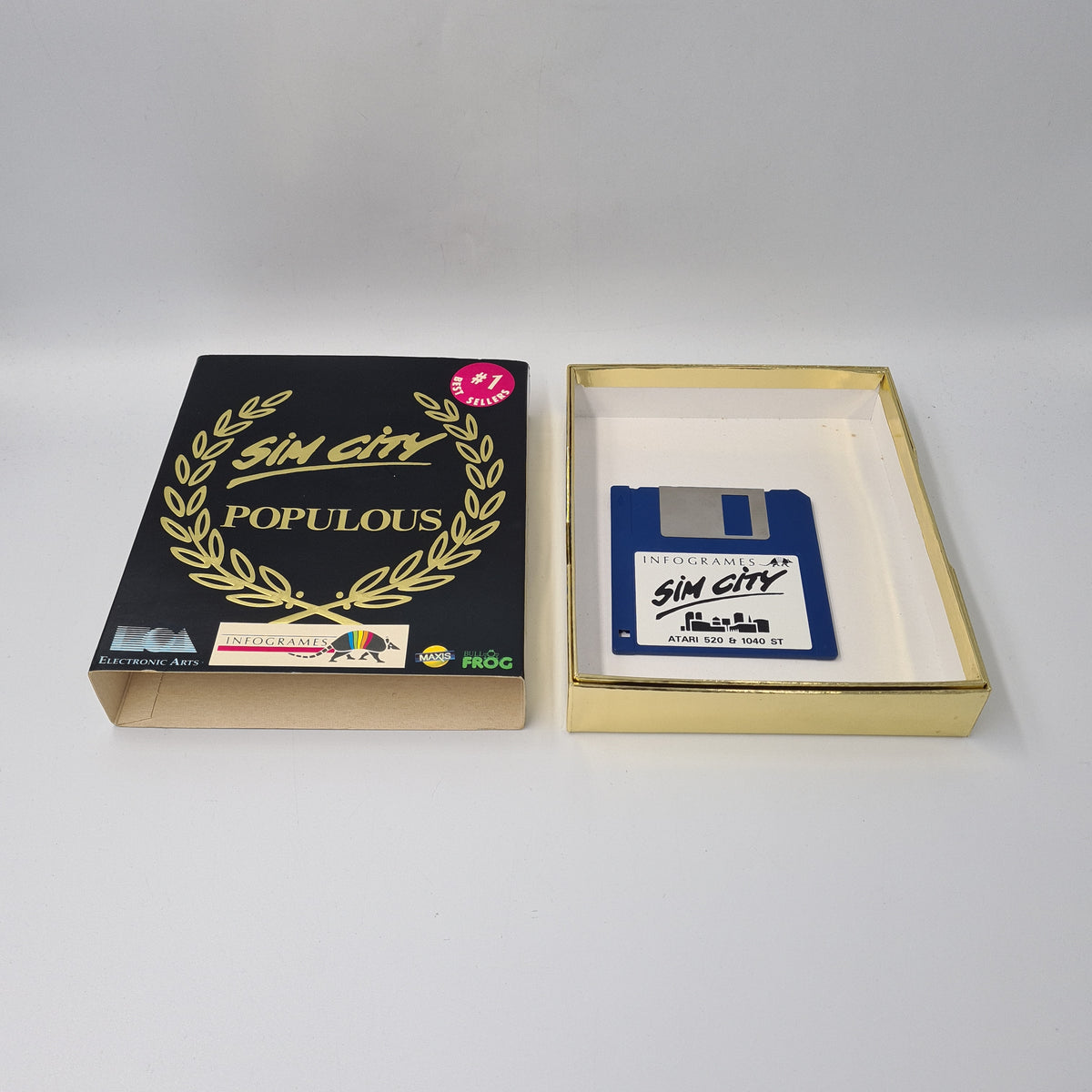 Big Box Award Winner Atari ST - Boîte Et Notice Seulement (sans Jeux) - Occasion Collection