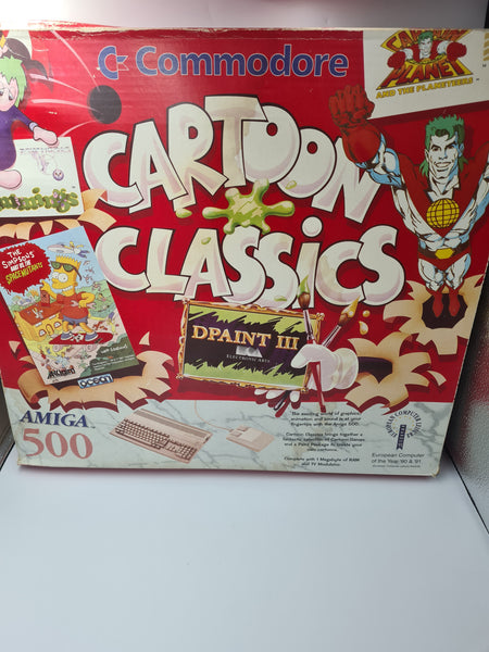 COMMODORE AMIGA 500 CARTOON CLASSIC EDITION MODDED