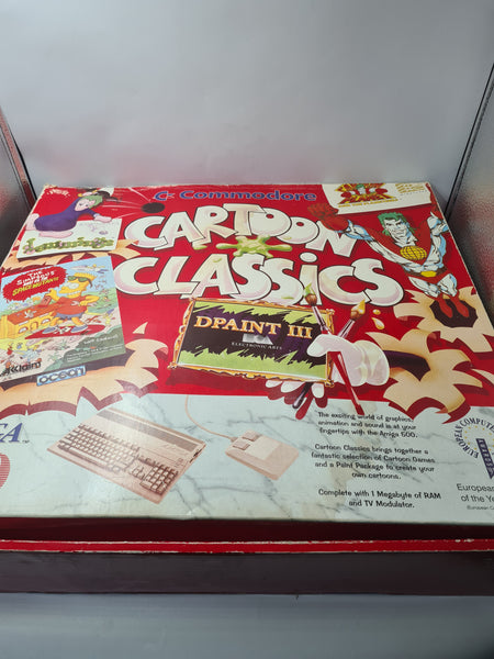 COMMODORE AMIGA 500 CARTOON CLASSIC EDITION MODDED