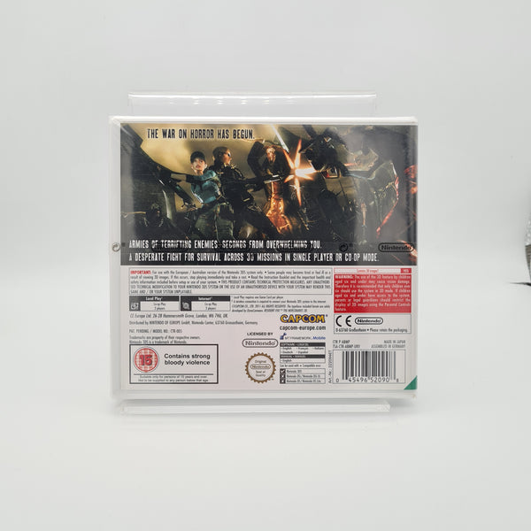 RESIDENT EVIL THE MERCENARIES 3D 3DS NEW & SEALED