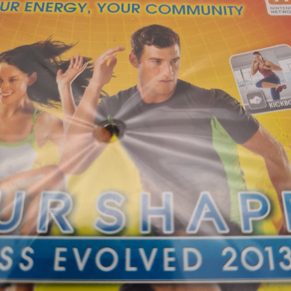 YOUR SHAPE FITNESS EVOLVED 2013 WII U NEW & SEALED