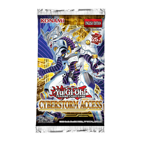 YUGIOH CYBERSTORM ACCESS BOOSTER