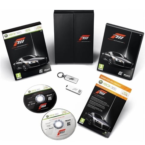 FORZA MOTORSPORT 3 LIMITED COLLECTOR'S EDITION XBOX 360