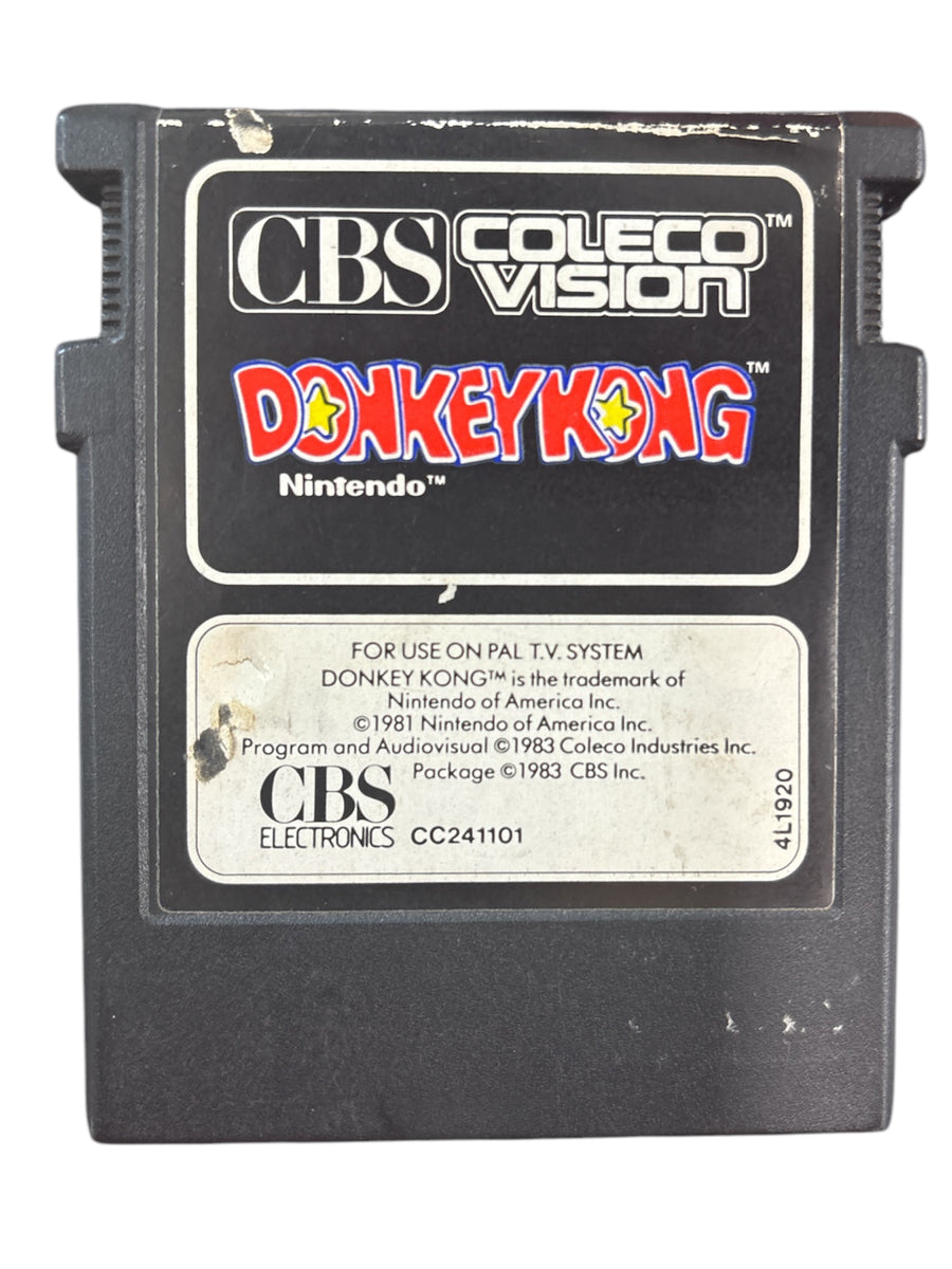 CBS COLECO VISION DONKEY KONG | CRAZY THUMBS