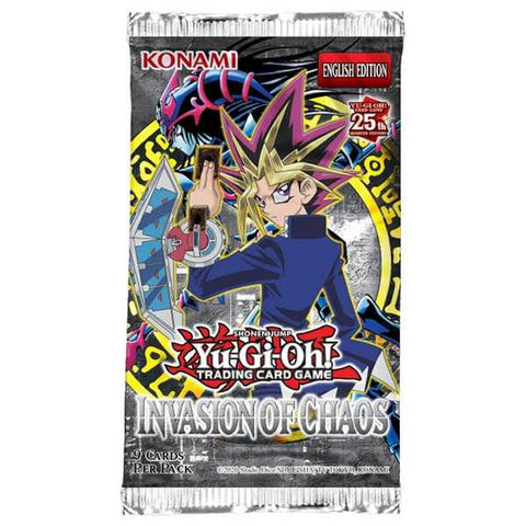 YUGIOH INVASION OF CHAOS BOOSTER