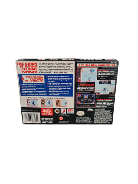 NHL 94 SNES NTSC US
