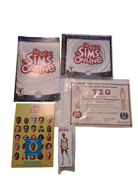 THE SIMS ONLINE CHARTER EDITION PC