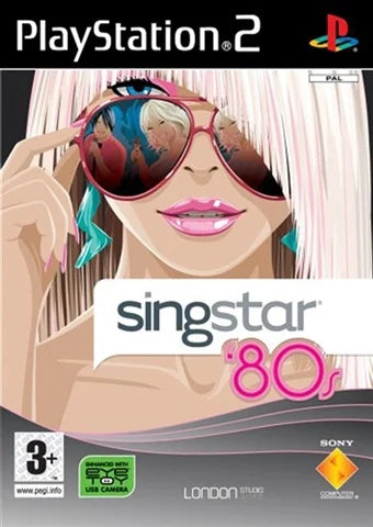SINGSTAR '80S PS2 WITH MIC'S