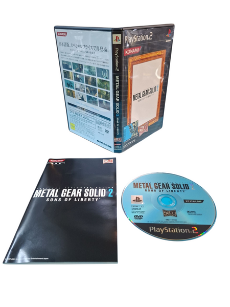 METAL GEAR SOLID 2 PS2 NTSC JAPANESE