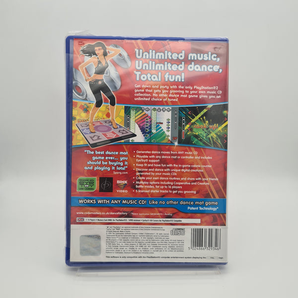 DANCE FACTORY PS2 NEW & SEALED
