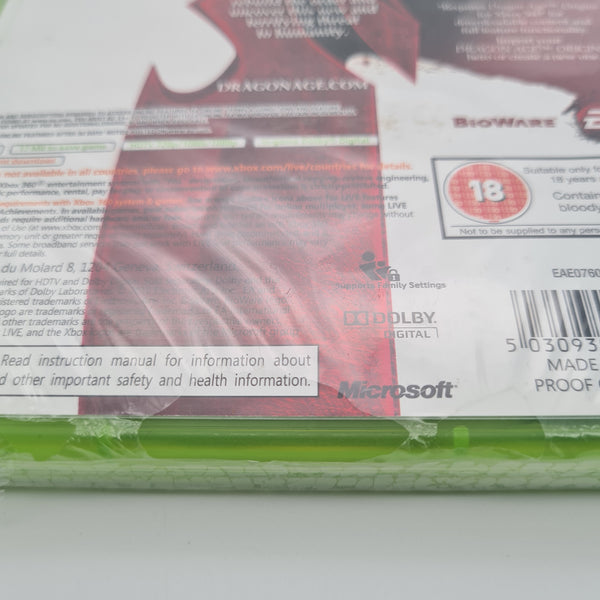DRAGON AGE ORIGINS AWAKENING EXPANSION PACK XBOX 360 NEW & SEALED