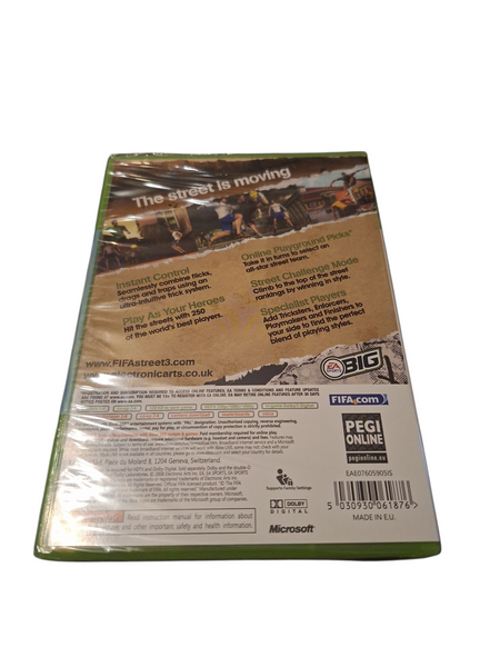 FIFA STREET 3 XBOX 360 NEW & SEALED