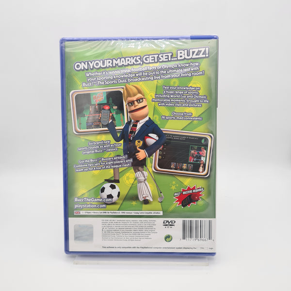 BUZZ! THE SPORTS QUIZ PS2 NEW & SEALED