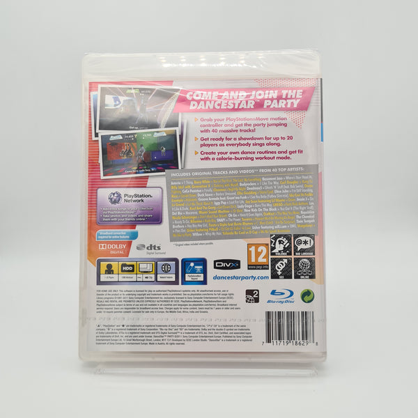 DANCESTAR PARTY PS3 NEW & SEALED