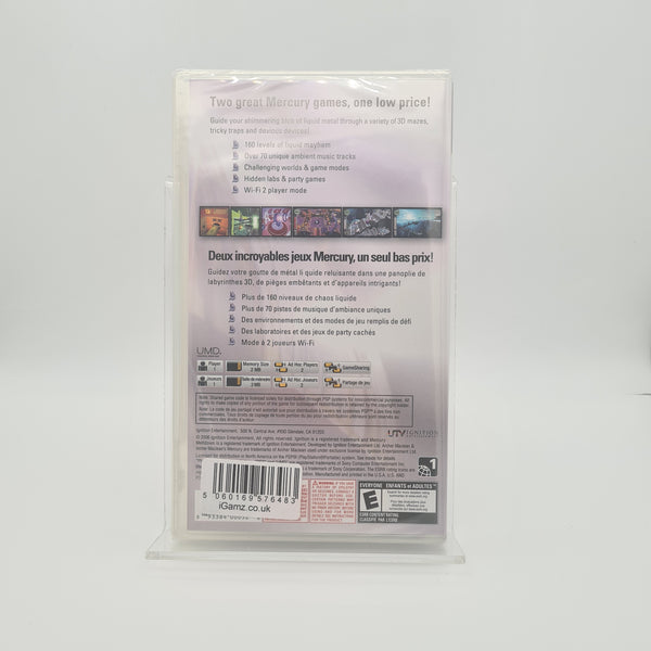 ARCHER MECLEAN'S MERCURY & MERCURY MELTDOWN PSP NEW & SEALED