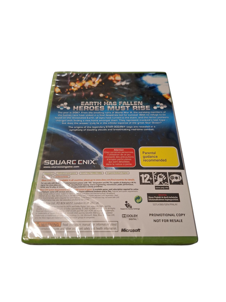 STAR OCEAN THE LAST HOPE XBOX 360 NEW & SEALED