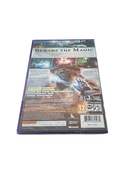 FABLE THE JOURNEY XBOX 360 KINECT NEW & SEALED