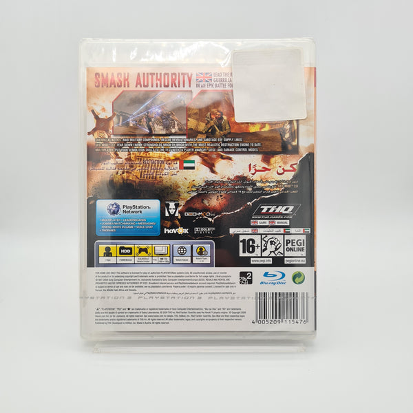 RED FACTION GUERRILLA PS3 NEW & SEALED