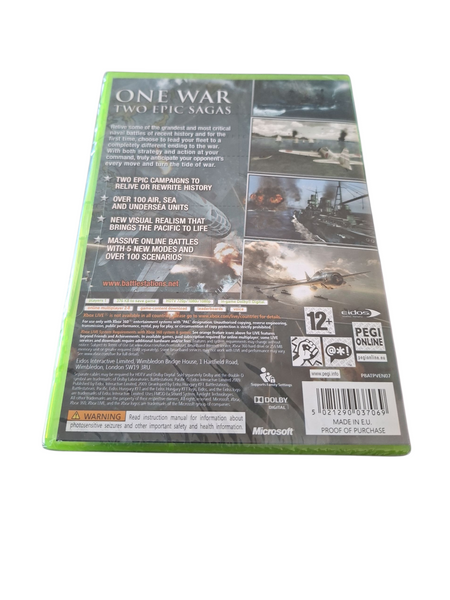 BATTLESTATIONS PACIFIC XBOX 360 NEW & SEALED