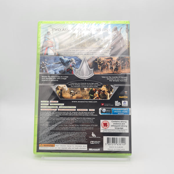 ASSASSINS CREED REVELATIONS XBOX 360 NEW & SEALED