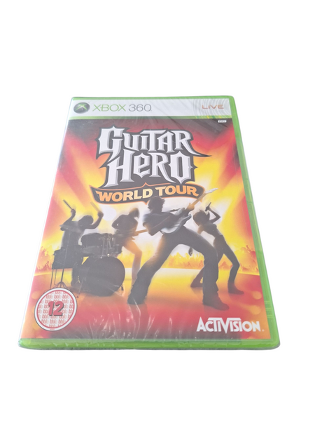 GUITAR HERO WORLD TOUR XBOX 360 NEW & SEALED