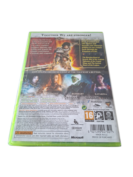 DUNGEON SIEGE 3 LIMITED EDITION XBOX 360 NEW & SEALED