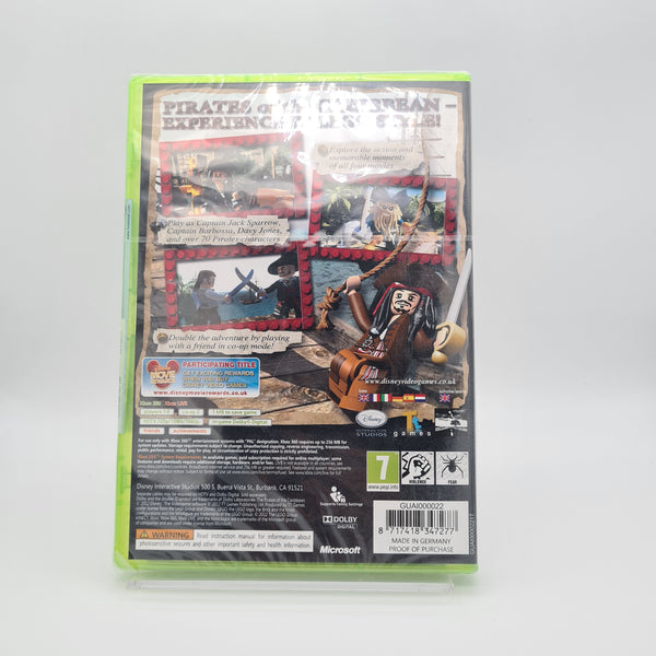 LEGO PIRATES OF THE CARIBBEAN XBOX 360 NEW & SEALED