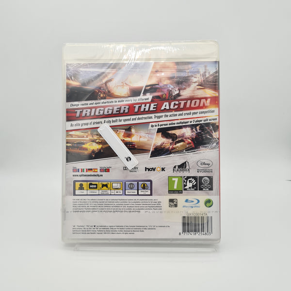 SPLITSECOND VELOCITY PS3 NEW & SEALED