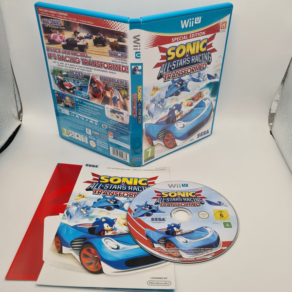 SONIC ALL STARS RACING TRANSFORMED WII U