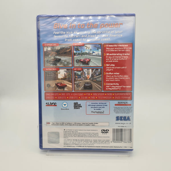 OUTRUN 2006 COAST 2 COAST PS2 NEW & SEALED