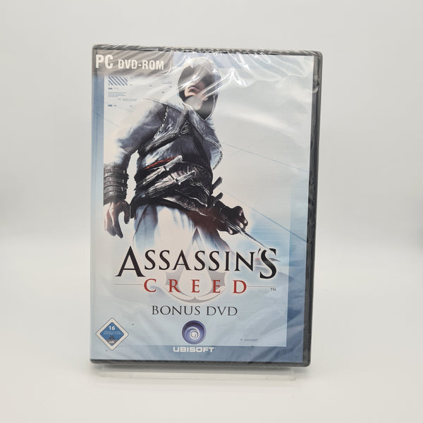ASSASSINS CREED BONUS DVD PC DVD-ROM NEW & SEALED
