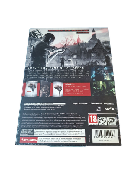 THE EVIL WITHIN LIMITED EDITION PC NEW & SEALED