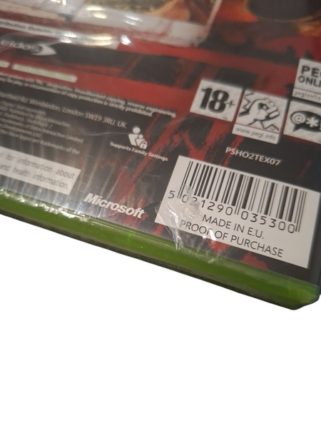 SHELLSHOCK 2 BLOOD TRAILS XBOX 360 NEW & SEALED