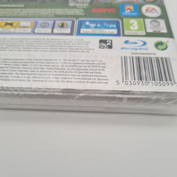 GRAND SLAM TENNIS 2 PS3 NEW & SEALED