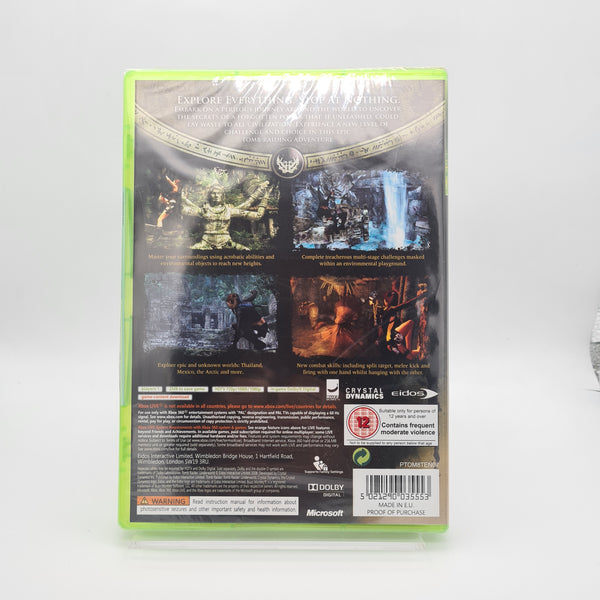 TOMB RAIDER UNDER WORLD XBOX 360 NEW & SEALED