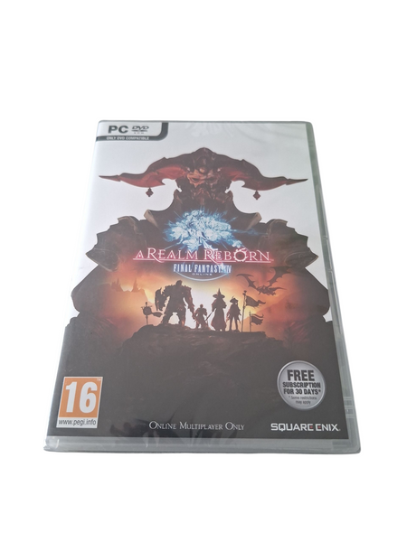 A REALM REBORN FINAL FANTASY XIV ONLINE PC NEW & SEALED