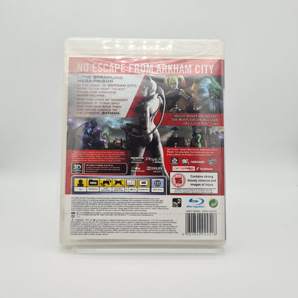 BATMAN ARKHAM CITY PS3 NEW & SEALED