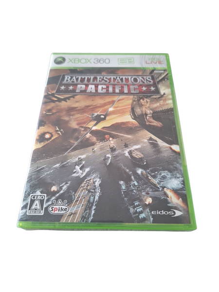 BATTLESTATIONS PACIFIC XBOX 360 NTSC J NEW & SEALED
