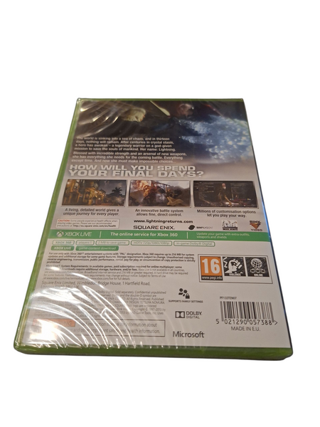LIGHTNING RETURNS FINAL FANTASY XIII XBOX 360 NEW & SEALED