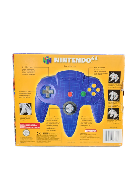 N64 OFFICAL BLUE CONTROLLER