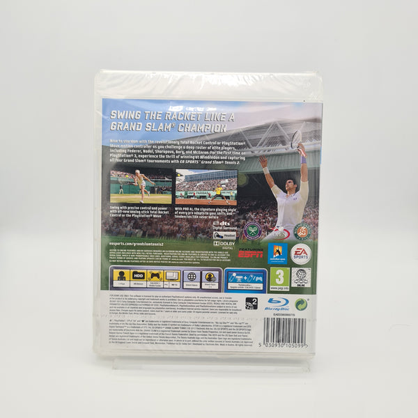 GRAND SLAM TENNIS 2 PS3 NEW & SEALED