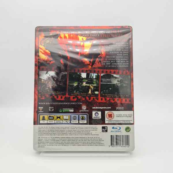 BROTHERS IN ARM HELL'S HIGHWAY PS3 STEEL CASE EDITION NEW & SEALED