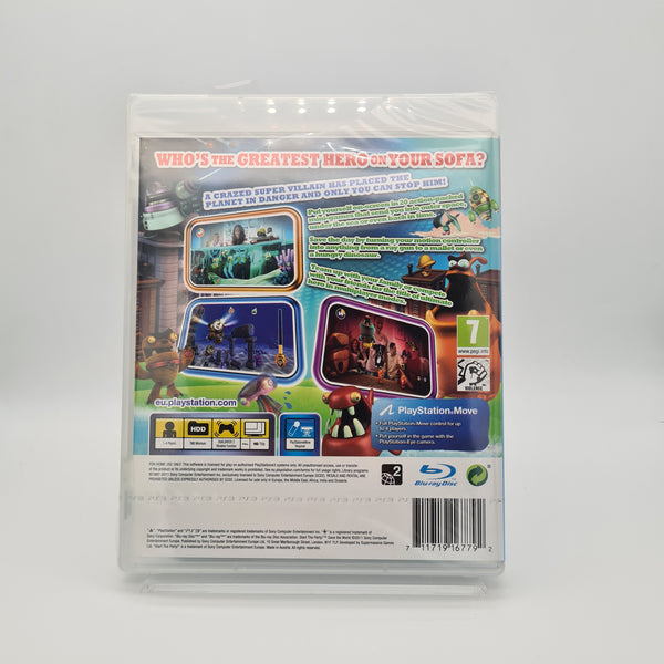 START THE PARTY! SAVE THE WORLD PS3 NEW & SEALED