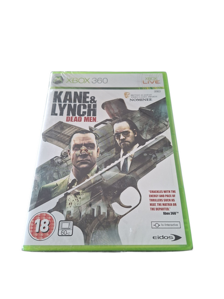 KANE & LYNCH DEAD MAN XBOX 360 NEW & SEALED