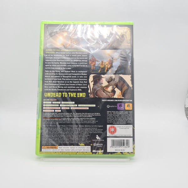 RED DEAD REDEMPTION UNDEAD NIGHTMARE XBOX 360 NEW & SEALED